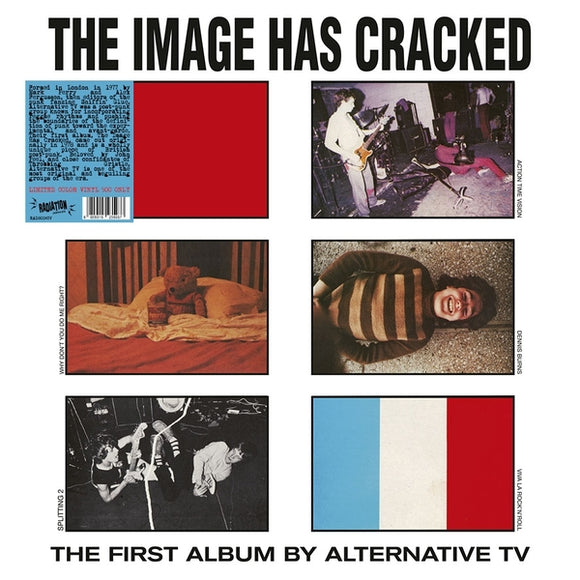 Alternative TV - The Image Has Cracked LP (Red vinyl)