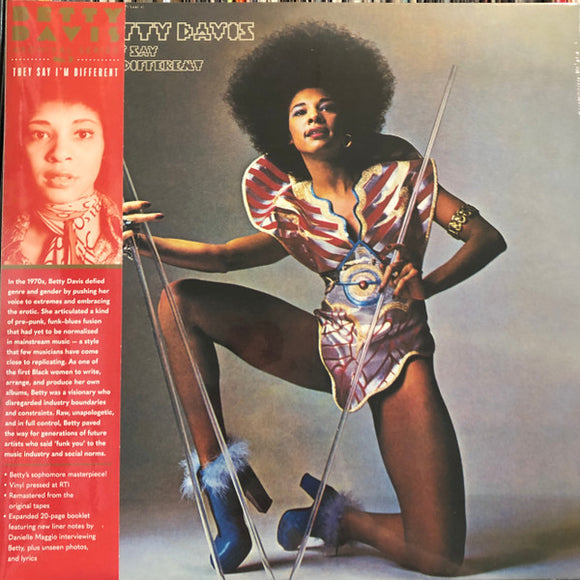 Betty Davis - They Say I'm Different LP