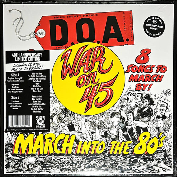 D.O.A. - War on 45 LP