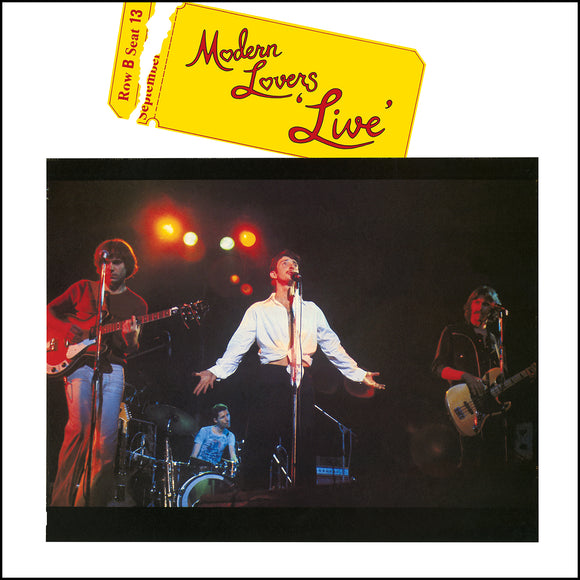 Jonathan Richman & The Modern Lovers - Modern Lovers Live LP