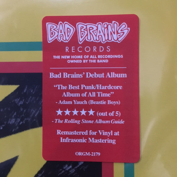 BAD BRAINS RECORD intelligence overview
