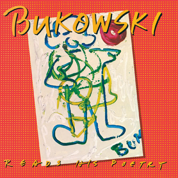 Charles Bukowski - Reads His Poetry LP (Clear/Black Swirl Vinyl)