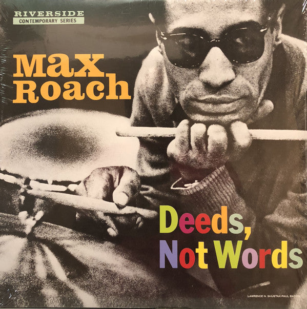 LPレコード　MAX ROACH/Deeds,NotWords Max Roach - Deeds, Not Words LP – Grapefruit Records