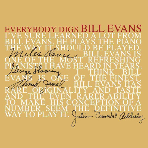Bill Evans Trio - Everybody Digs Bill Evans LP