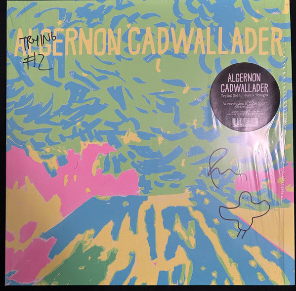 Algernon Cadwallader - Trying Not to Have a Thought LP