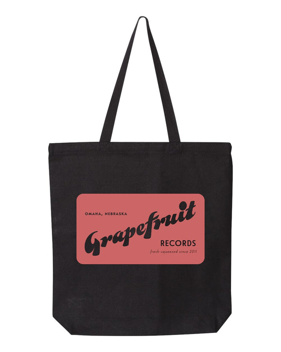 Grapefruit Black TOTE BAG