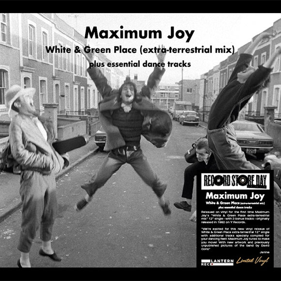 Maximum Joy - White & Green Place (Extra-Terrestrial Mix) Plus Essential Dance Tracks 12