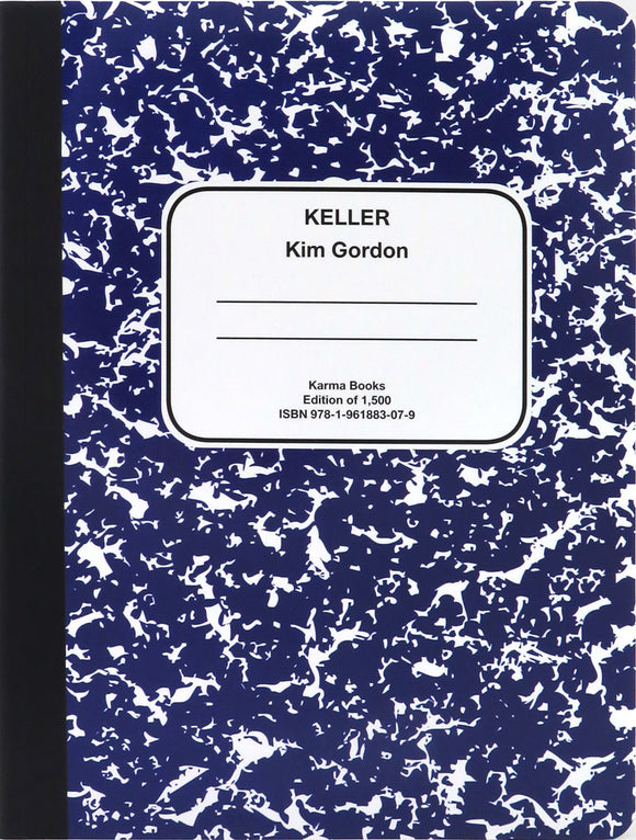 Kim Gordon - Keller BOOK