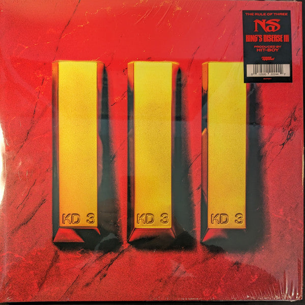 NAS - King's Disease III 2xLP – Grapefruit Records