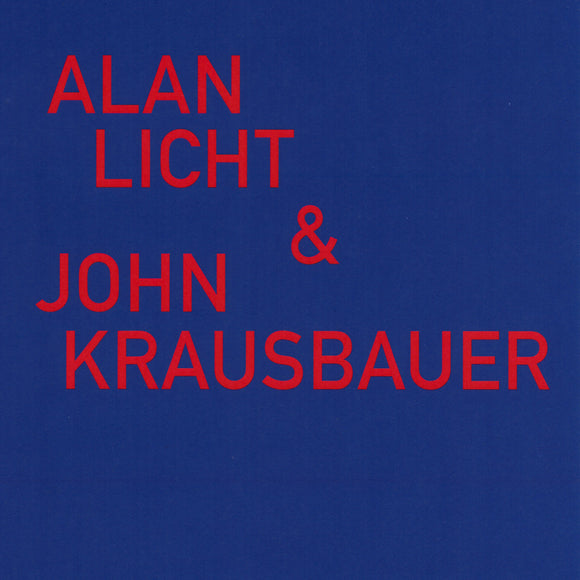 Alan Licht & John Krausbauer - Superstizione / Lateral Tracer 7