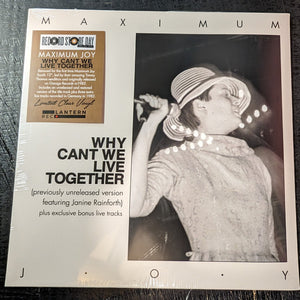 Maximum Joy - Why Can't We Live Together 12" LP