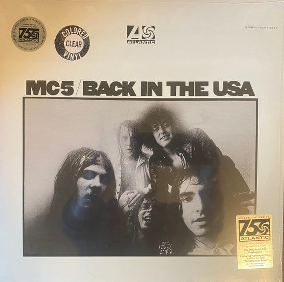 MC5 - Back In the USA (Clear Vinyl) LP