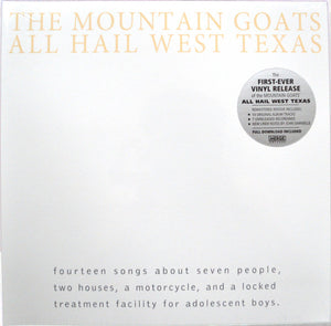 The Mountain Goats - All Hail West Texas LP