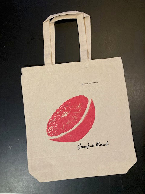 Grapefruit Warhol/VU Design Natural TOTE BAG