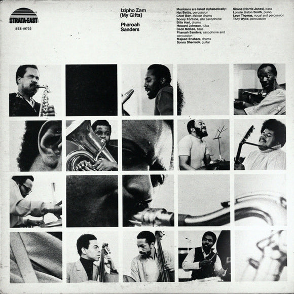 Pharoah Sanders - Izipho Zam (My Gifts) LP – Grapefruit Records