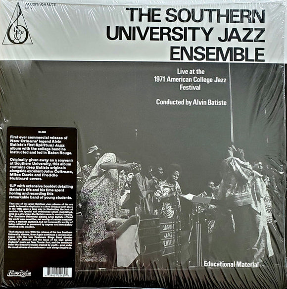 The Southern University Jazz Ensemble - Live At The 1971 American College Jazz Festival LP