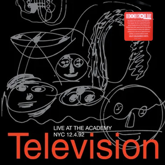 Television - Live at the Academy NYC 12.4.92 2xLP