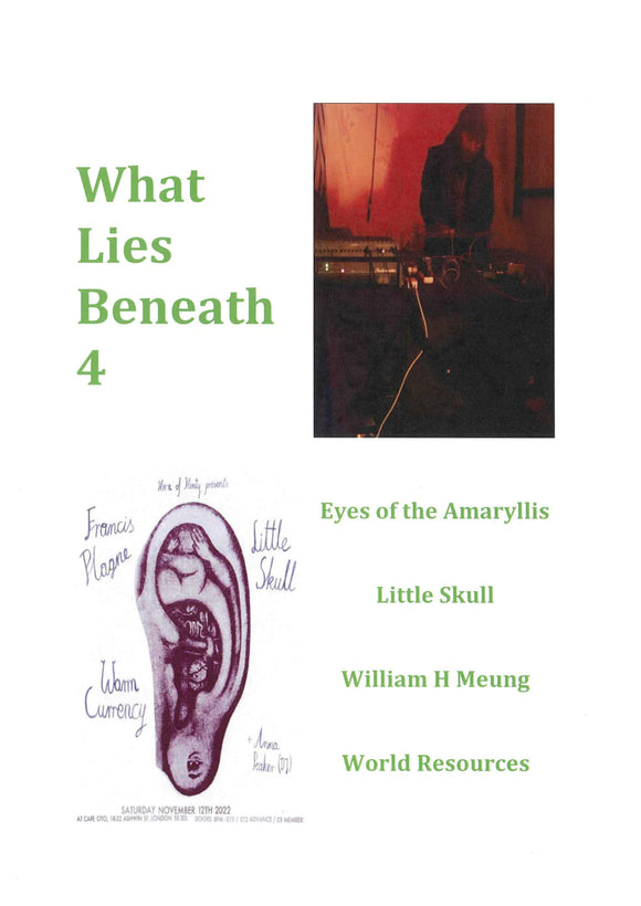 What Lies Beneath #4 Zine + CD