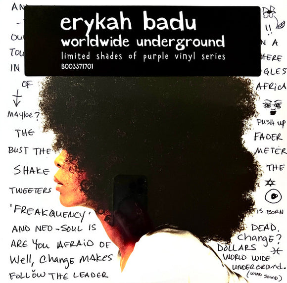 Erykah Badu - Worldwide LP (Purple Vinyl)