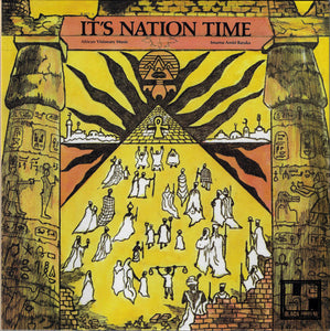 Imamu Amiri Baraka - "It's Nation Time" African Visionary Music LP