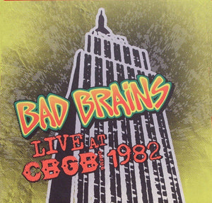 Bad Brains - Live At CBGB 1982 LP (Colored Vinyl)