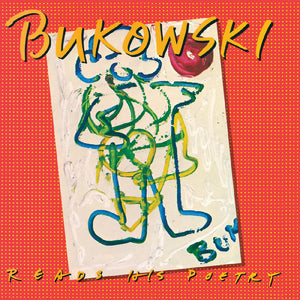Charles Bukowski - Reads His Poetry LP (Clear/Black Swirl Vinyl)