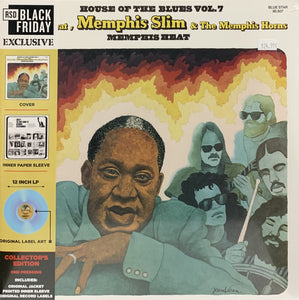Canned Heat / Memphis Slim & The Memphis Horns - Memphis Heat LP (Turquoise Vinyl)