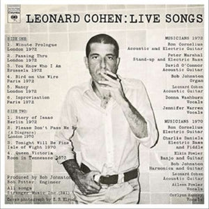 Leonard Cohen - Live Songs LP
