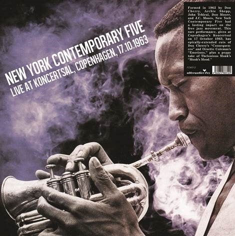 New York Contemporary Five - Live at Koncertsal, Copenhagen, 17.10.1963 LP