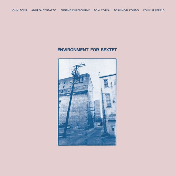 John Zorn / Andrea Centazzo / Eugene Chadbourne / Tom Corra / Toshinori Kondo / Polly Bradfield - Environment For Sextet LP