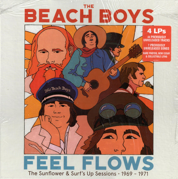 The Beach Boys - Feel Flows: The Sunflower & Surf's Up Sessions 1969-1971 4xLP BOX