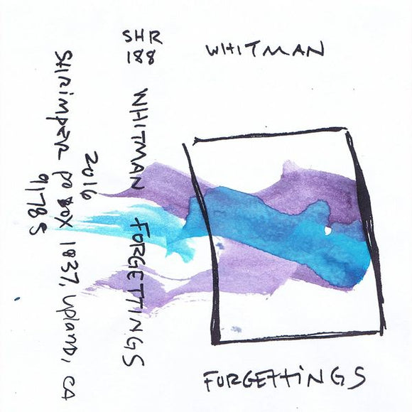 Whitman - Forgettings Cassette
