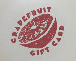 Grapefruit Records Gift Card ($10, $25, $30, $50, $100)