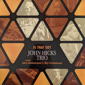 John Hicks Trio - Is That So? 2xLP