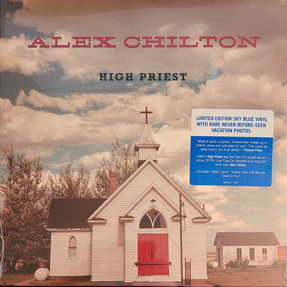 Alex Chilton - High Priest LP (Blue Vinyl)