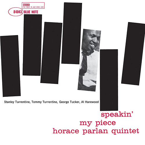 Horace Parlan Quintet - Speakin' My Piece LP