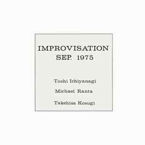 Ichiya/Ranta/Kosugi - Improvisation Sept 1975 LP