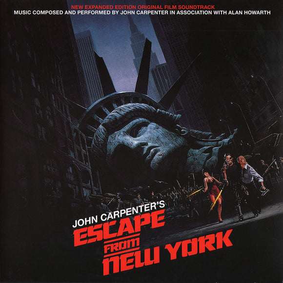 John Carpenter w/ Alan Howarth - Escape From New York OST 2xLP